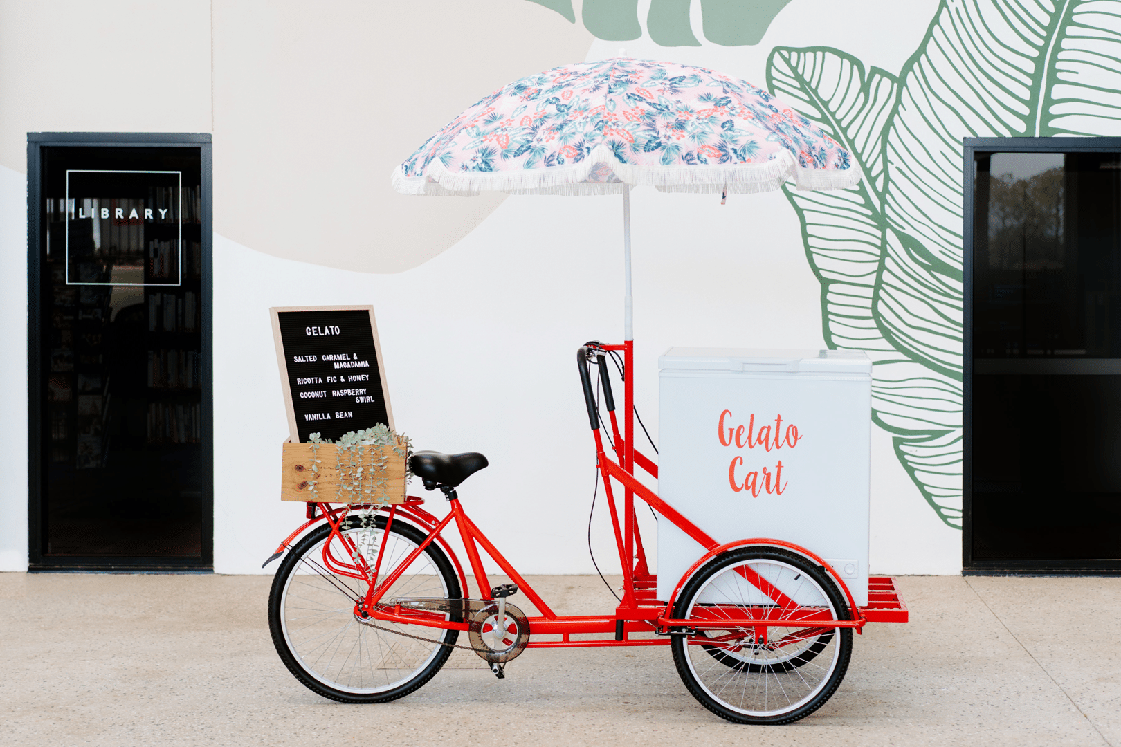 Brisbane Ice Cream Cart Hire