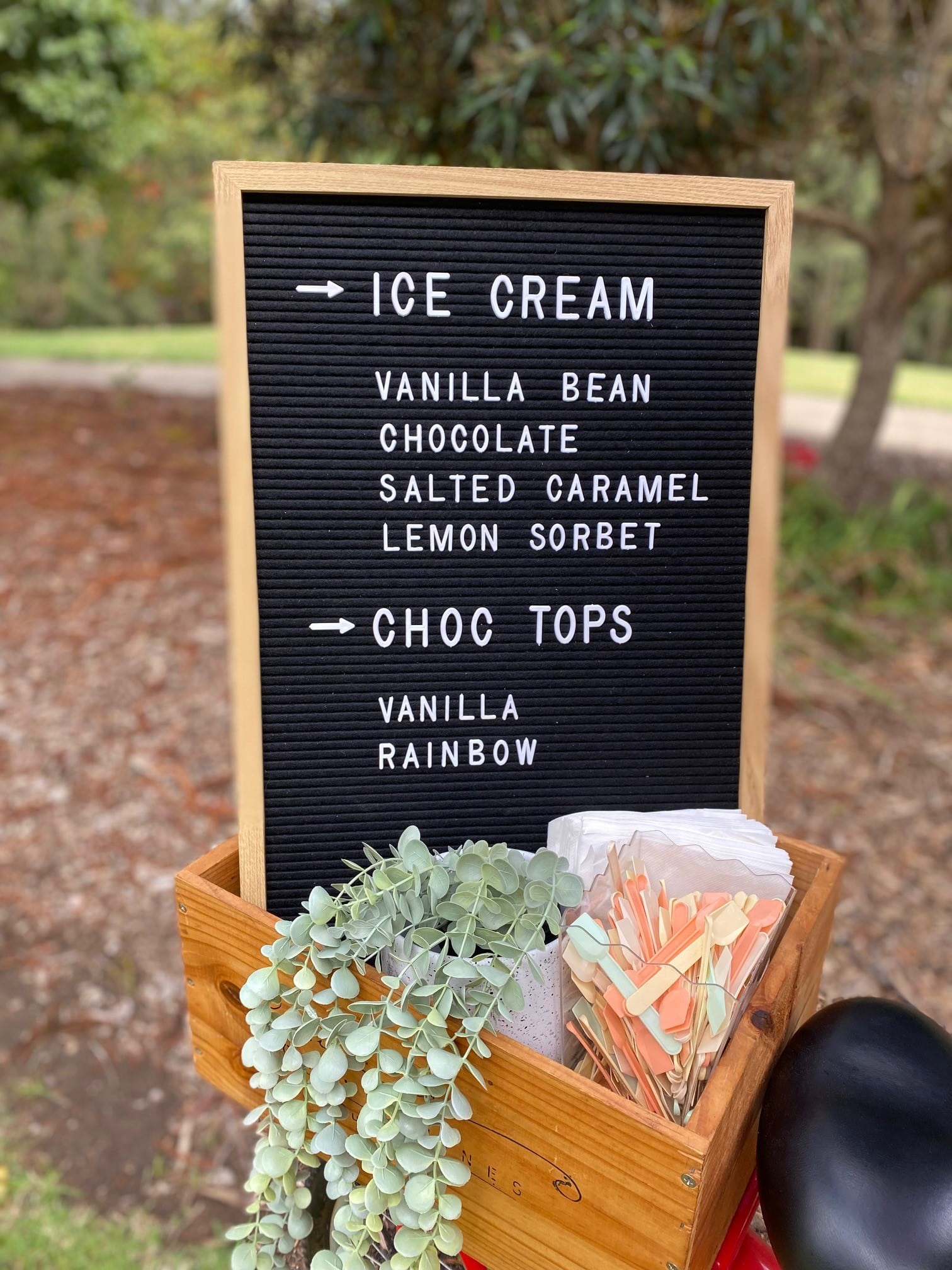 Hello Carts Ice Cream flavours Brisbane