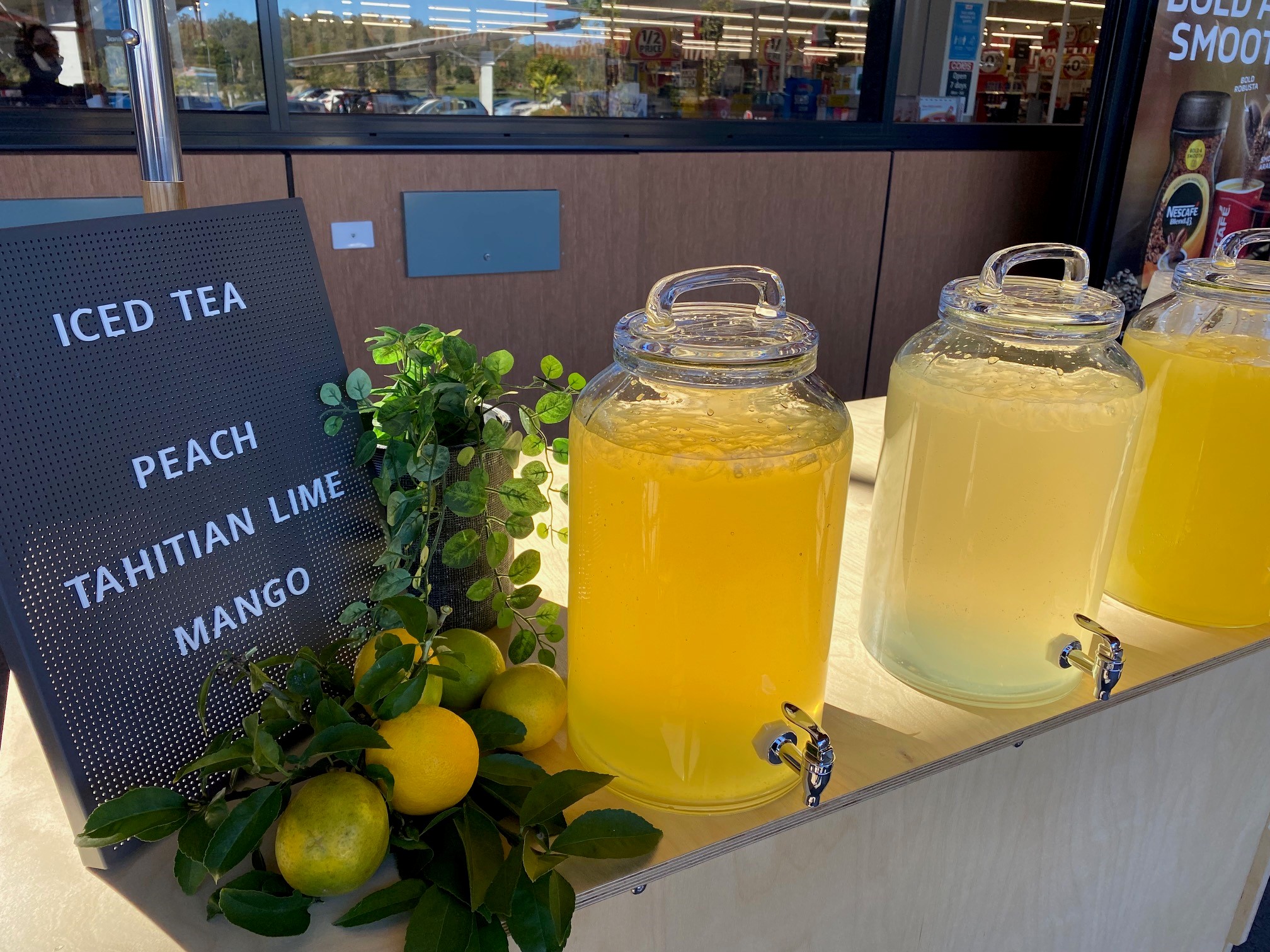 Iced Green Tea Brisbane Event Hire